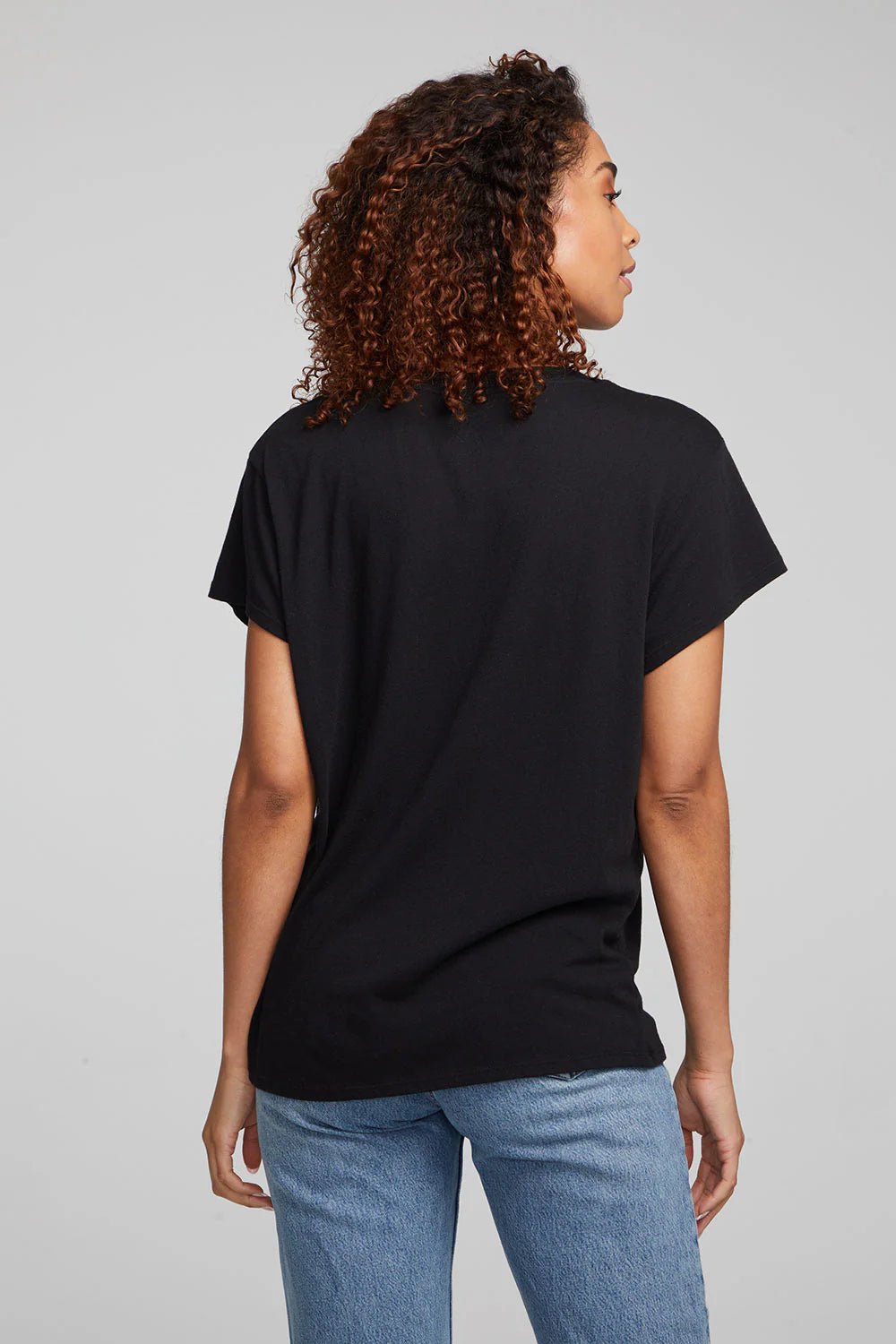 Chaser Chaser Spin Paint Skull Tee Endless Waves