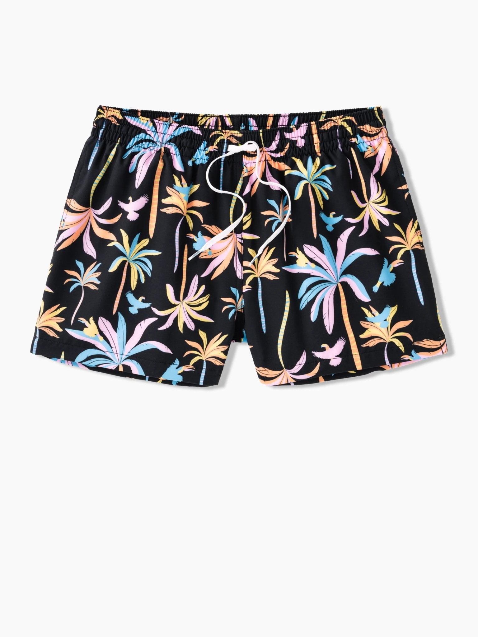 Chubbies Chubbies The Black Light Nights Lined Swim Short Endless Waves