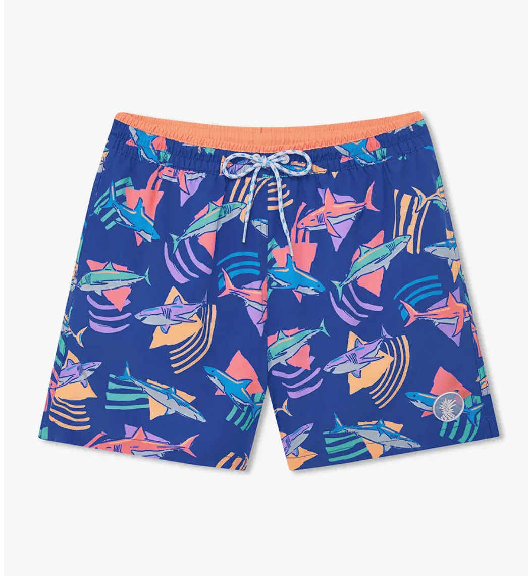 Chubbies Chubbies The Daddy Sharks Swim Shorts Endless Waves