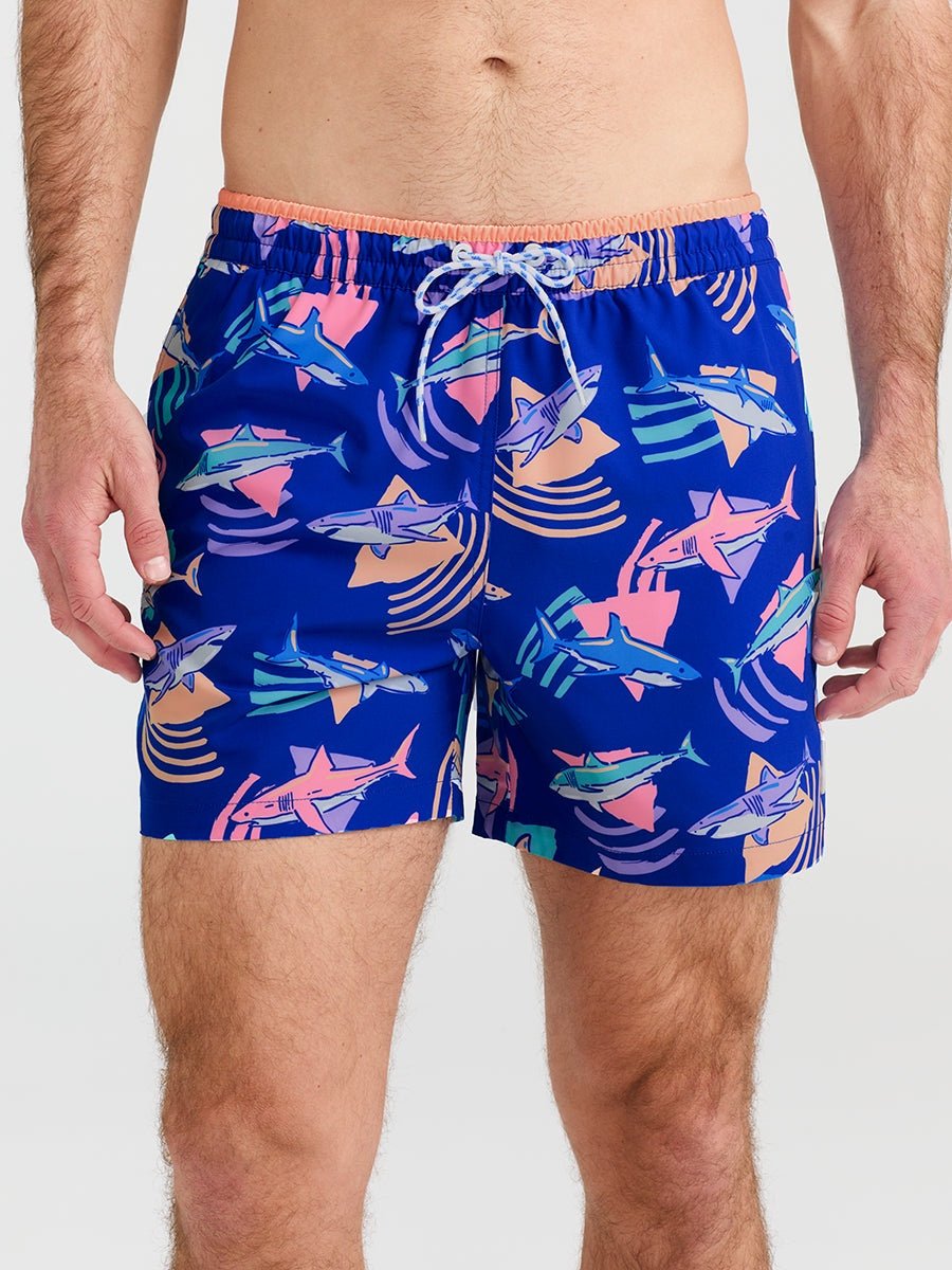 Chubbies Chubbies The Daddy Sharks Swim Shorts Endless Waves