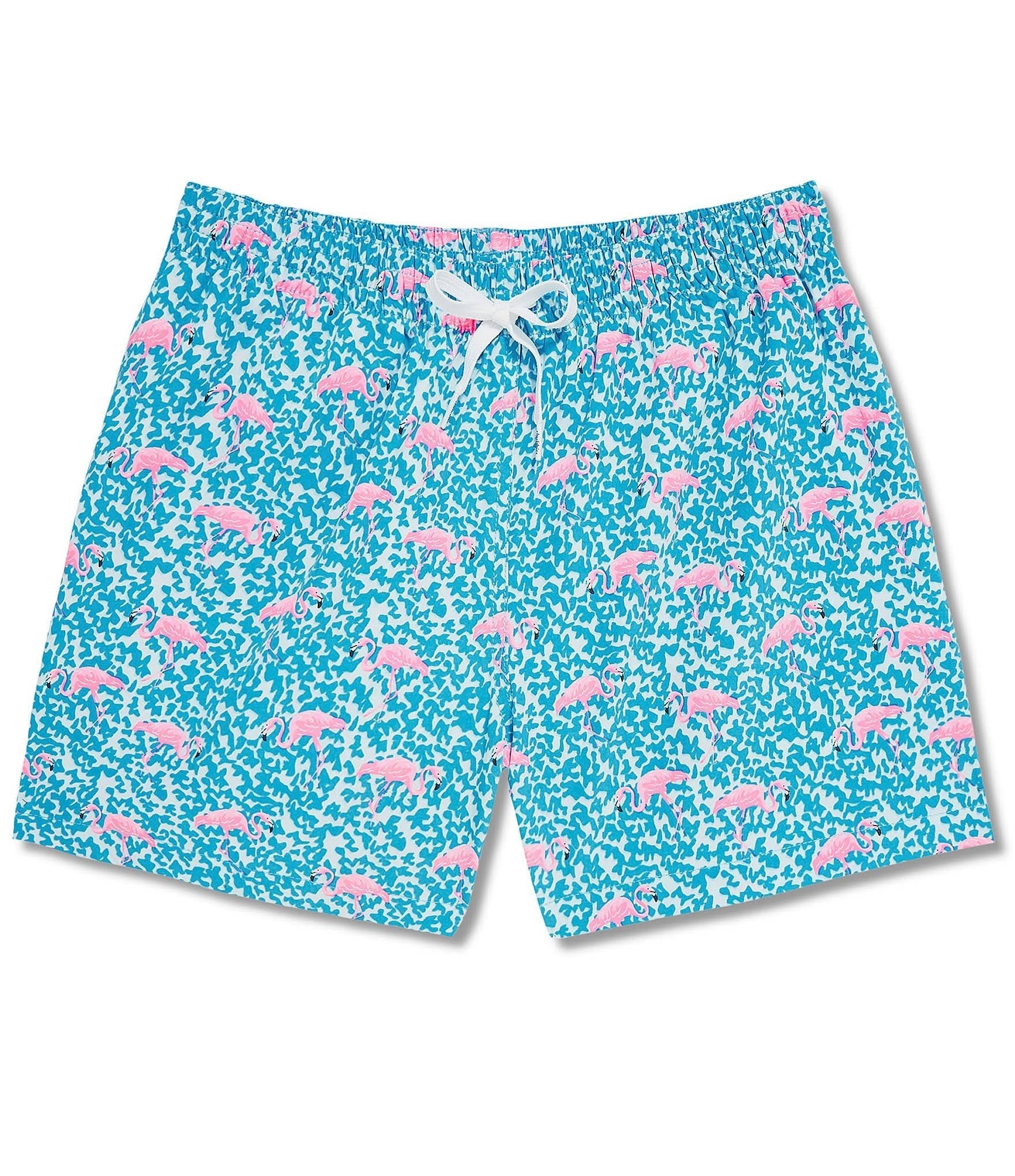 Chubbies The Domingos Are For Flamingos Classic Swim Trunk
