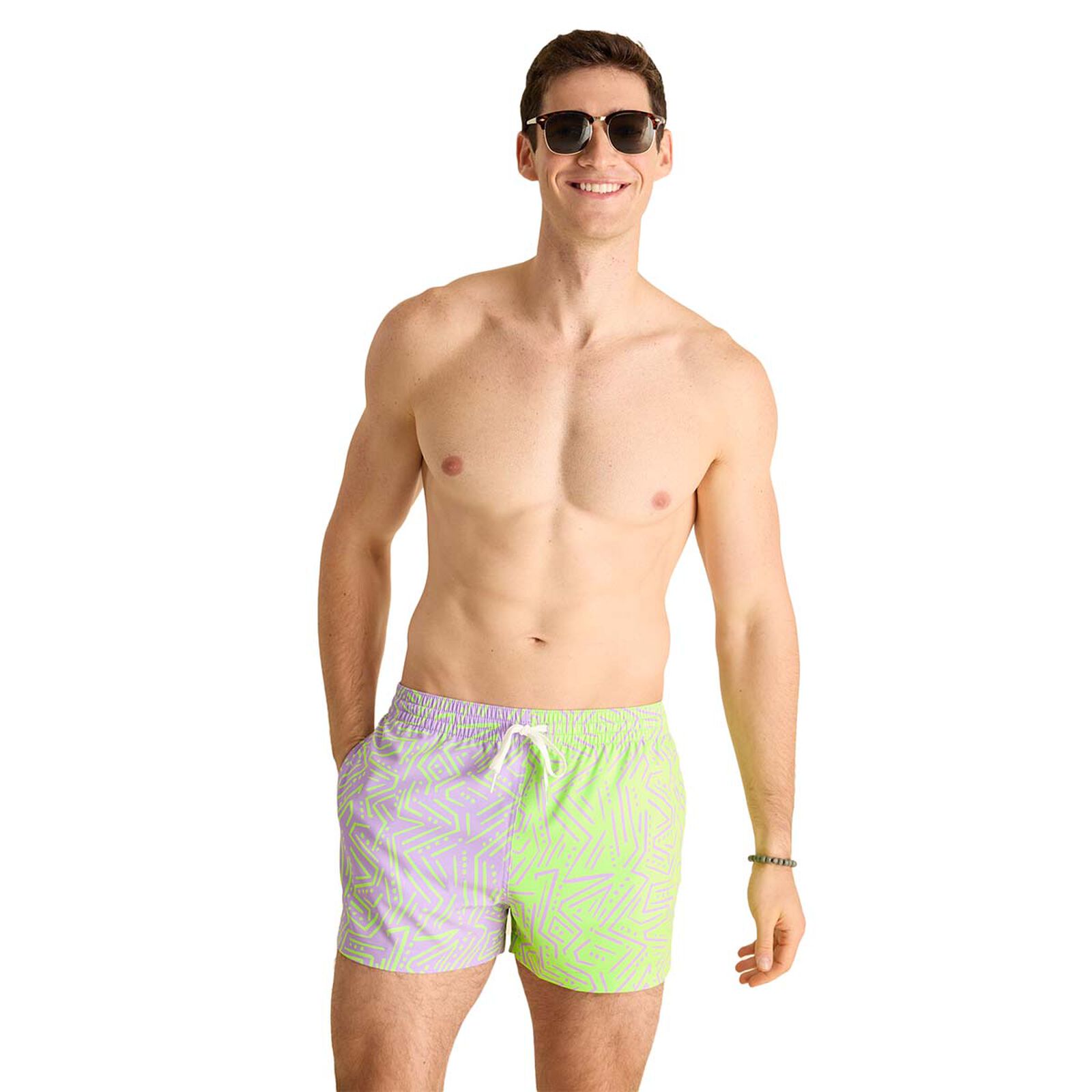 Chubbies Chubbies The Pangeas Lined Swim Shorts Endless Waves