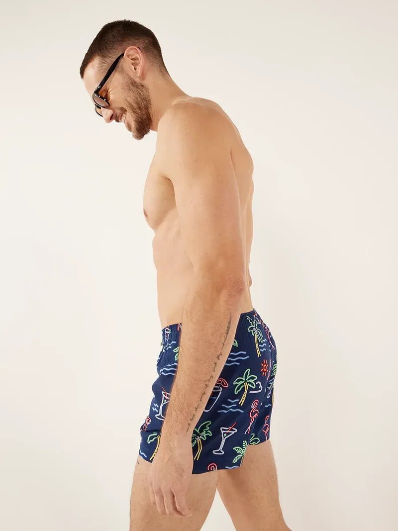 Chubbies The Neon Lights Classic Swim Trunk