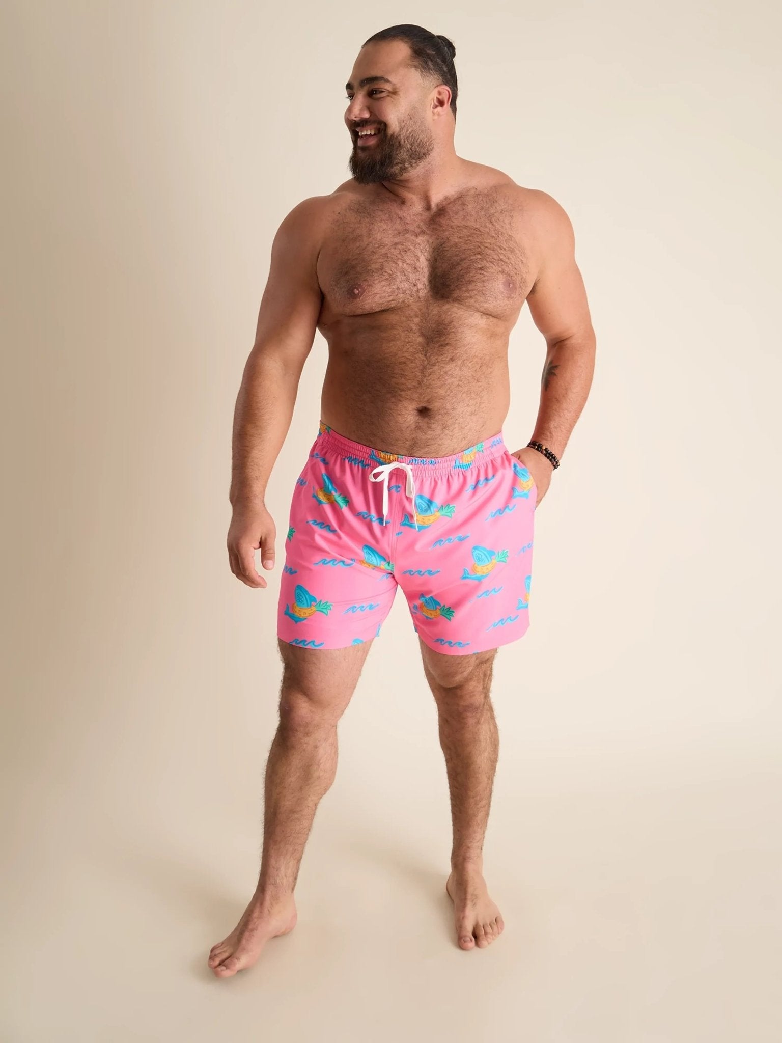 Chubbies Chubbies The Pineapple Floaters Lined Swim Shorts Endless Waves