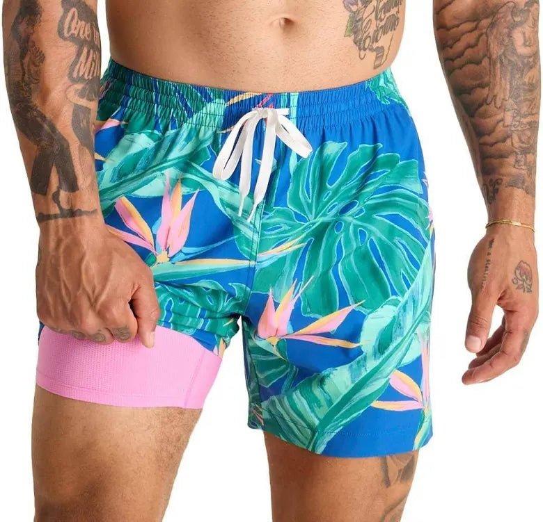 Chubbies Chubbies Birds of Paradise Lined Swim Short Endless Waves