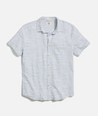 Classic Stretch Selvage Short Sleeve Shirt - Endless Waves