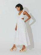 Cleobella Jaylin Midi Dress - Endless Waves