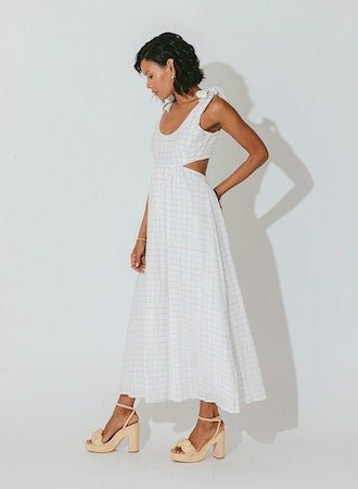 Cleobella Jaylin Midi Dress - Endless Waves
