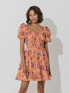 Cleobella Kalena Mini Dress - Endless Waves