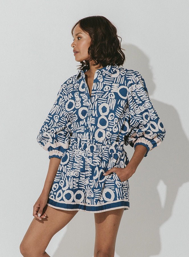 Cleobella Kayin Short - Endless Waves