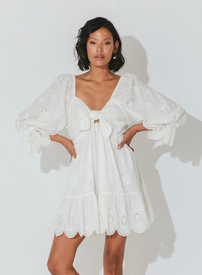 Cleobella Leona Mini Dress - Endless Waves