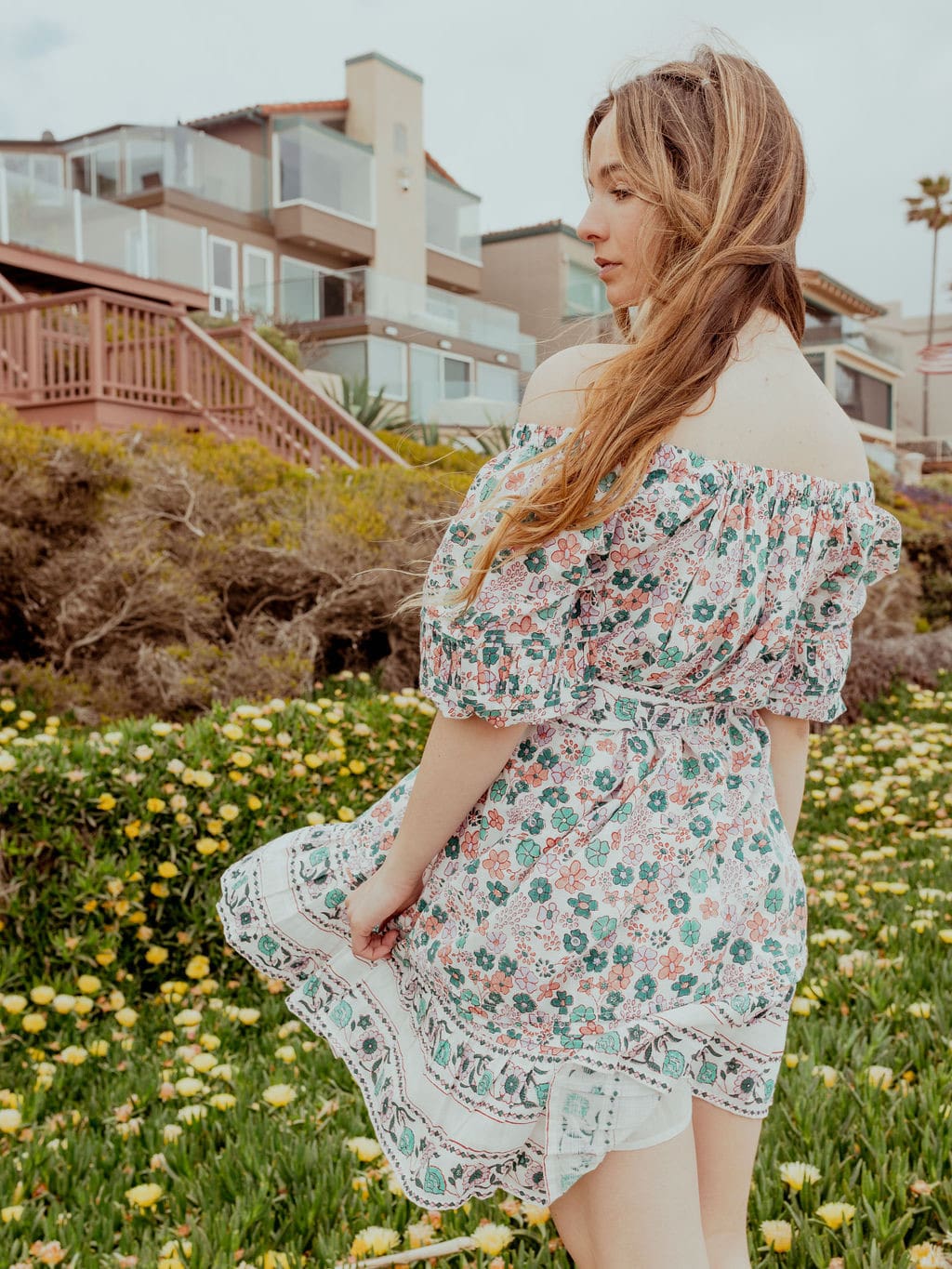 Cleobella Mara Mini Dress - Endless Waves