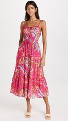Cleobella Monaco Midi Dress - Endless Waves