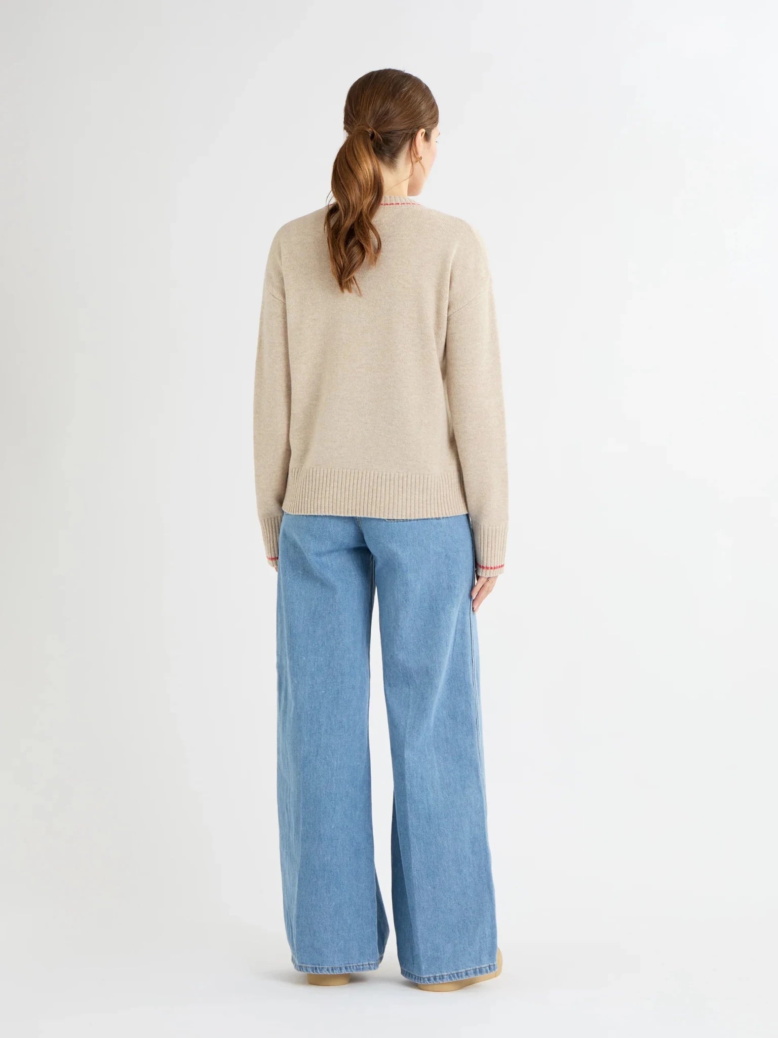 Cocoa Cashmere Lobster Jumper