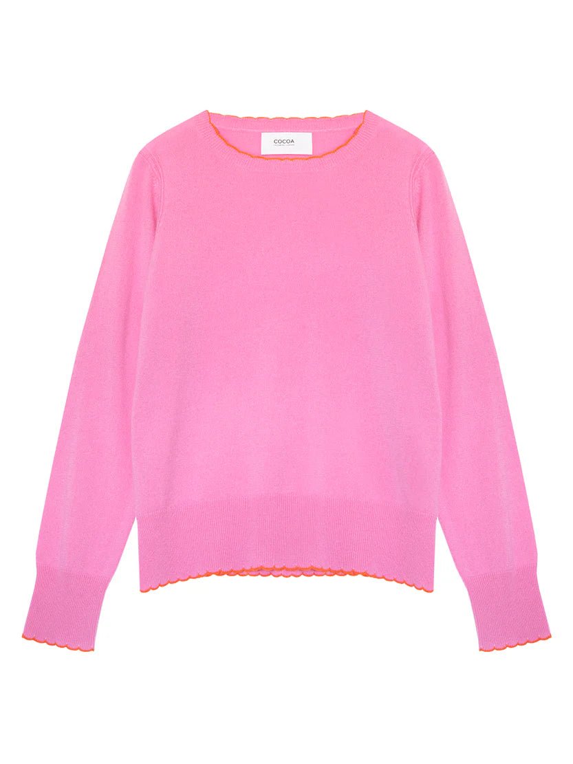 Cocoa Cashmere Millennial Pink Lou Jumper