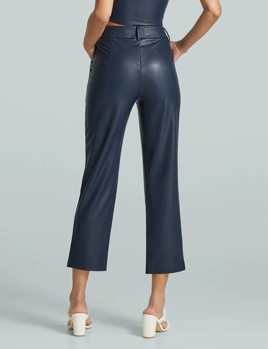 Commando Faux Leather 7/8 Trouser - Endless Waves