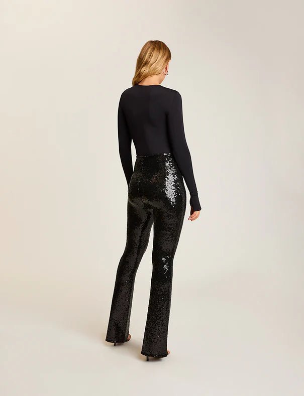 Commando Commando Sequin Flared Leggings Endless Waves