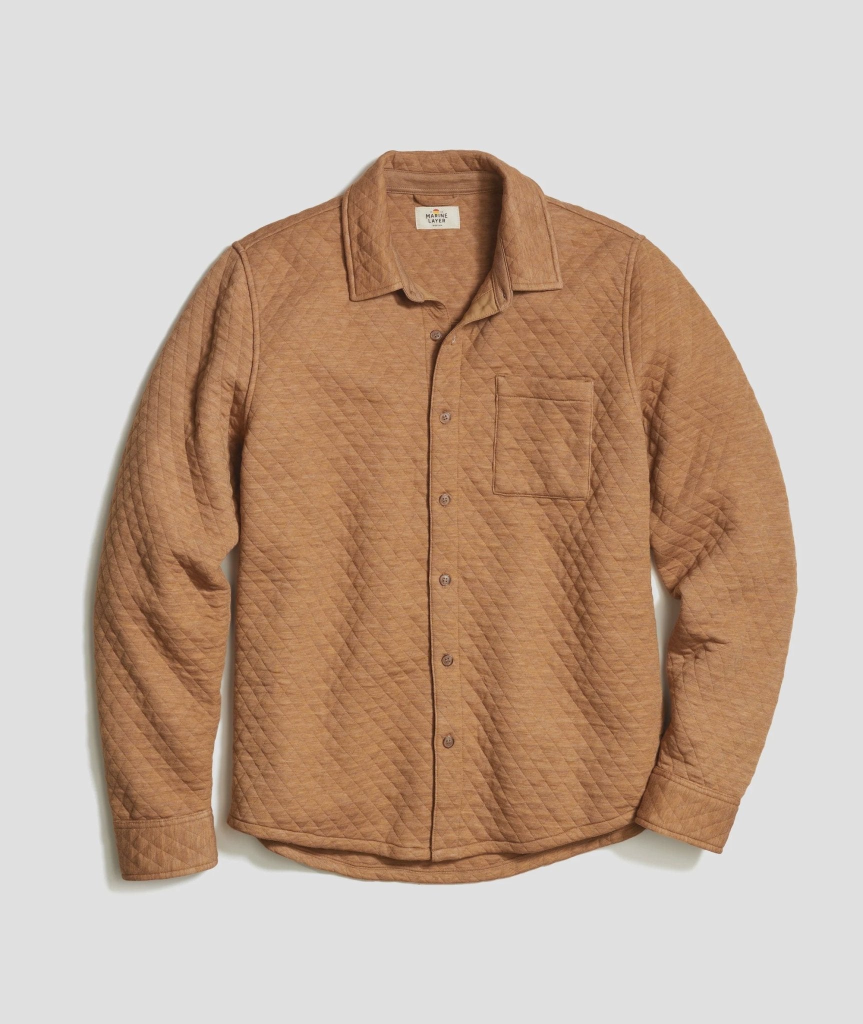 Corbet Quilted Overshirt - Endless Waves