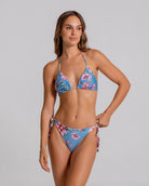 Cosita Linda Bloomberry Luxe Reversible Triangle Bikini Top