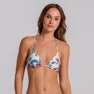 Cosita Linda Bloomberry Luxe Reversible Triangle Bikini Top