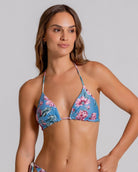 Cosita Linda Bloomberry Luxe Reversible Triangle Bikini Top