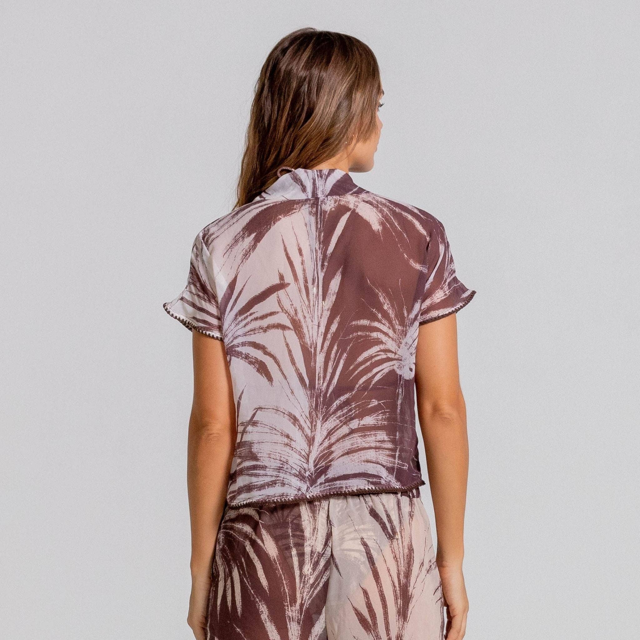 Cosita Linda Palm Breeze Relaxed Shirt