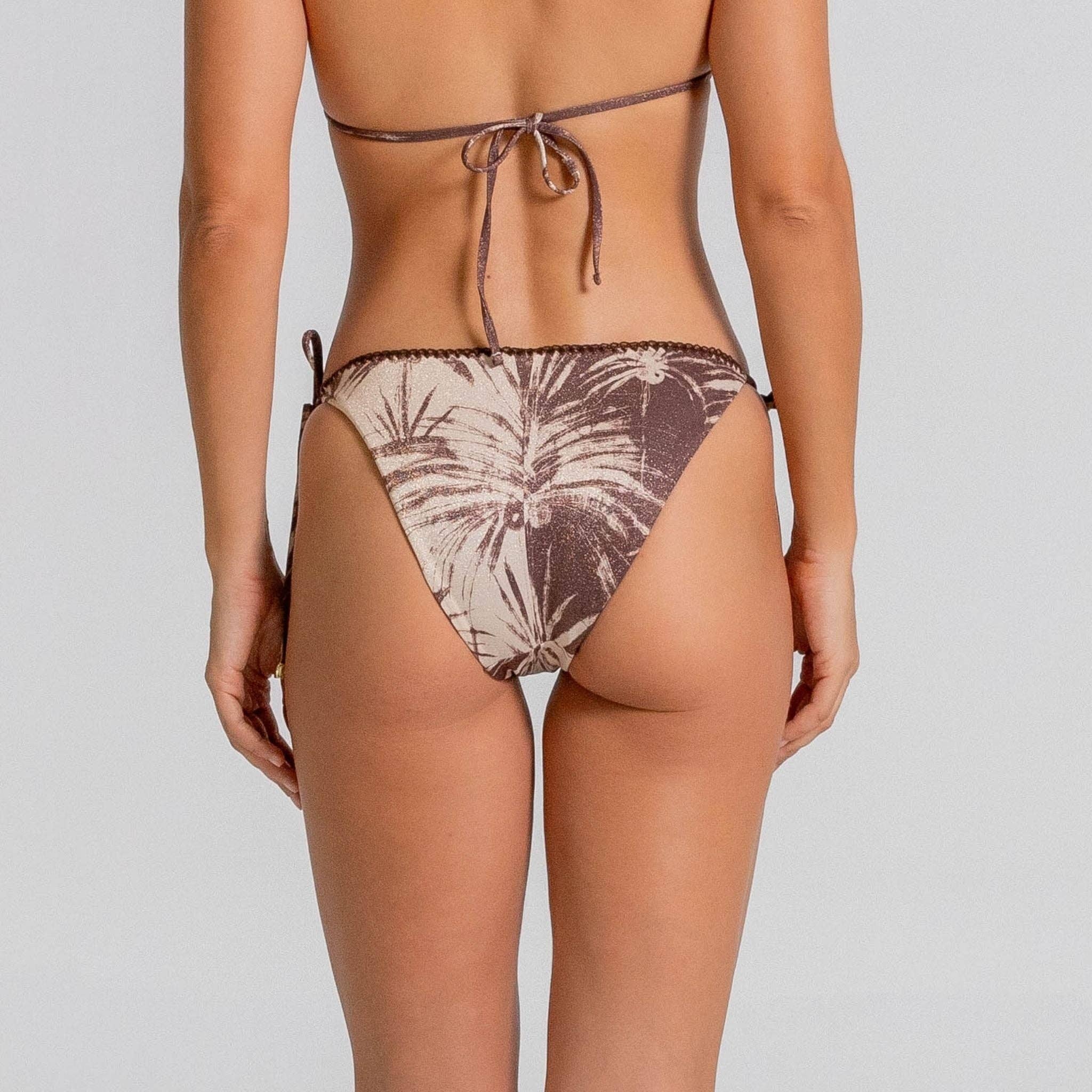 Cosita Linda Palm Breeze Tie Side Bikini Bottom