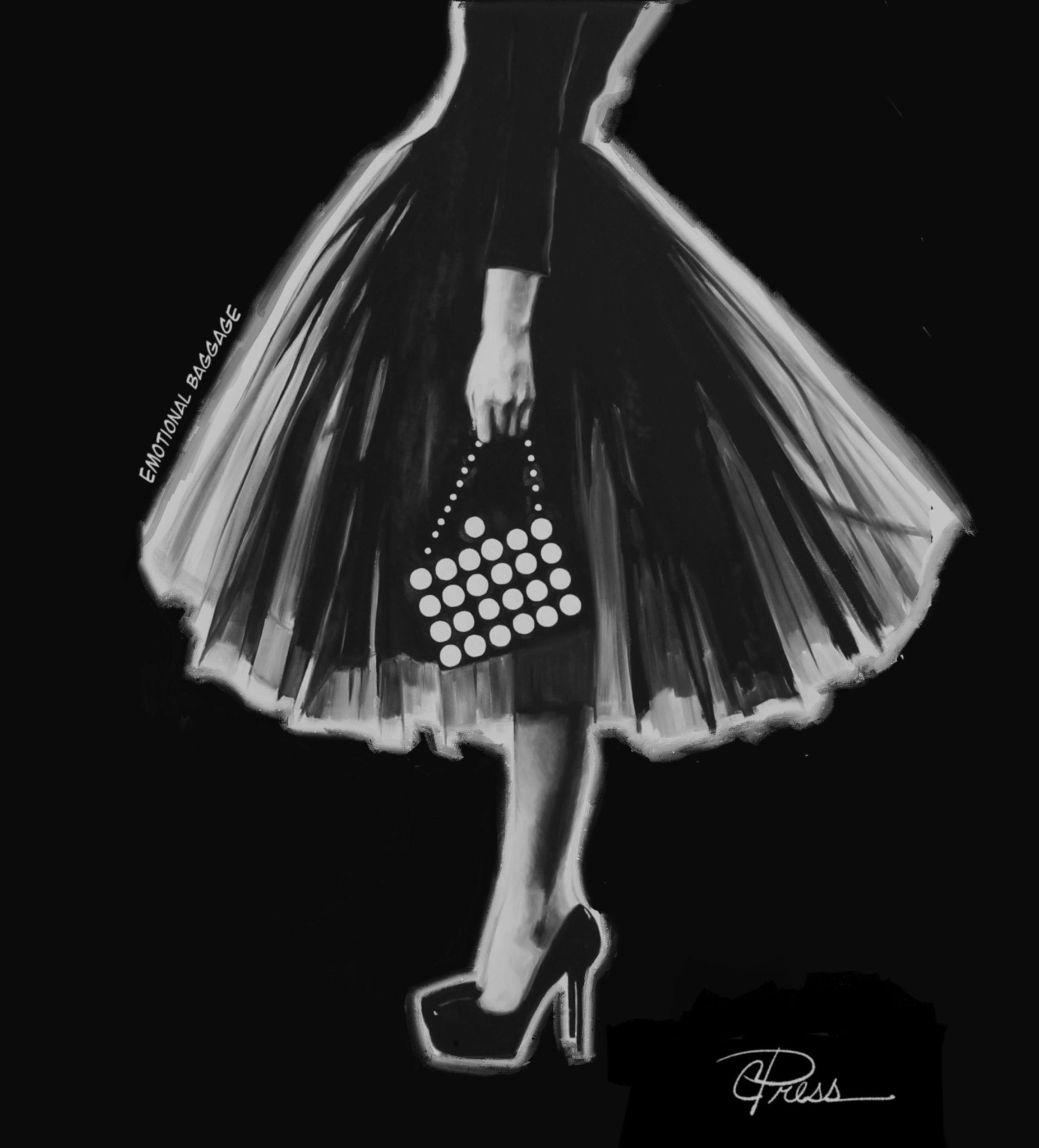 CPRESS Studio CPRESS Studio Emotional Baggage Mushie Tee Endless Waves