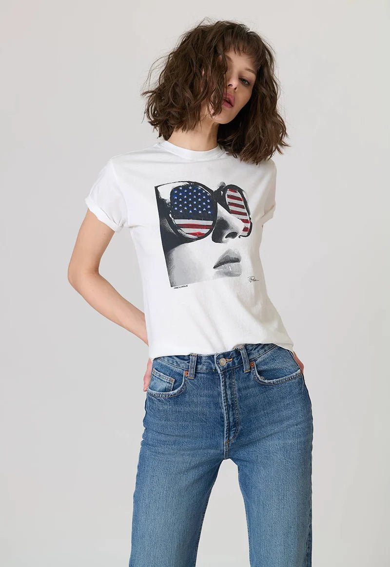 Cpress Studio Free & Brave Mushie Tee - Endless Waves