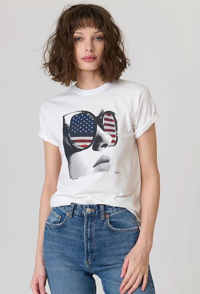 Cpress Studio Free & Brave Mushie Tee - Endless Waves