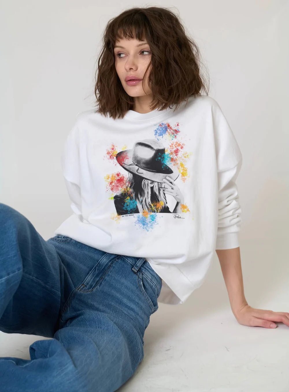 CPRESS Studio On The Verge Cozy Sweatshirt - Endless Waves
