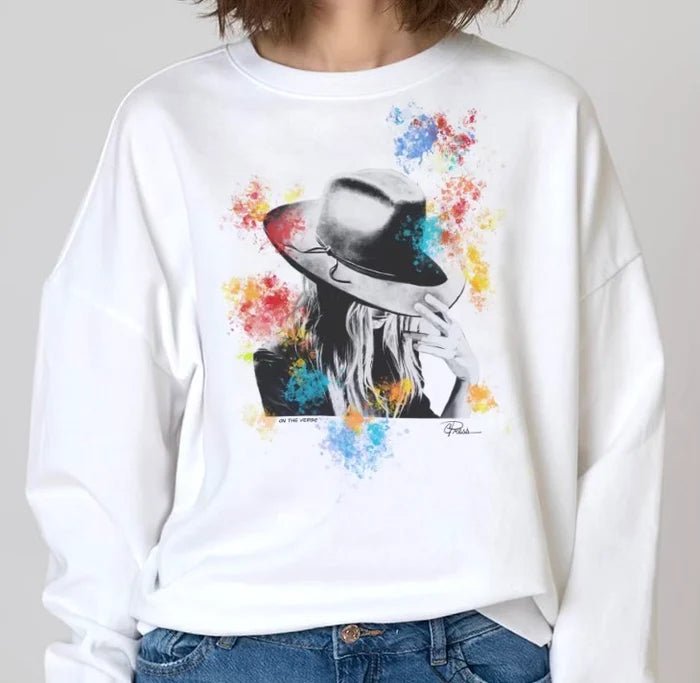 CPRESS Studio On The Verge Cozy Sweatshirt - Endless Waves