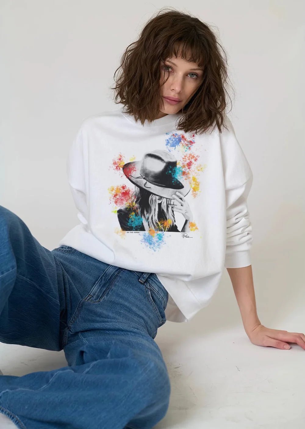 CPRESS Studio On The Verge Cozy Sweatshirt - Endless Waves