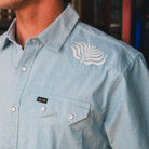 Crosscut Deluxe Shortsleeve Shirt - Endless Waves