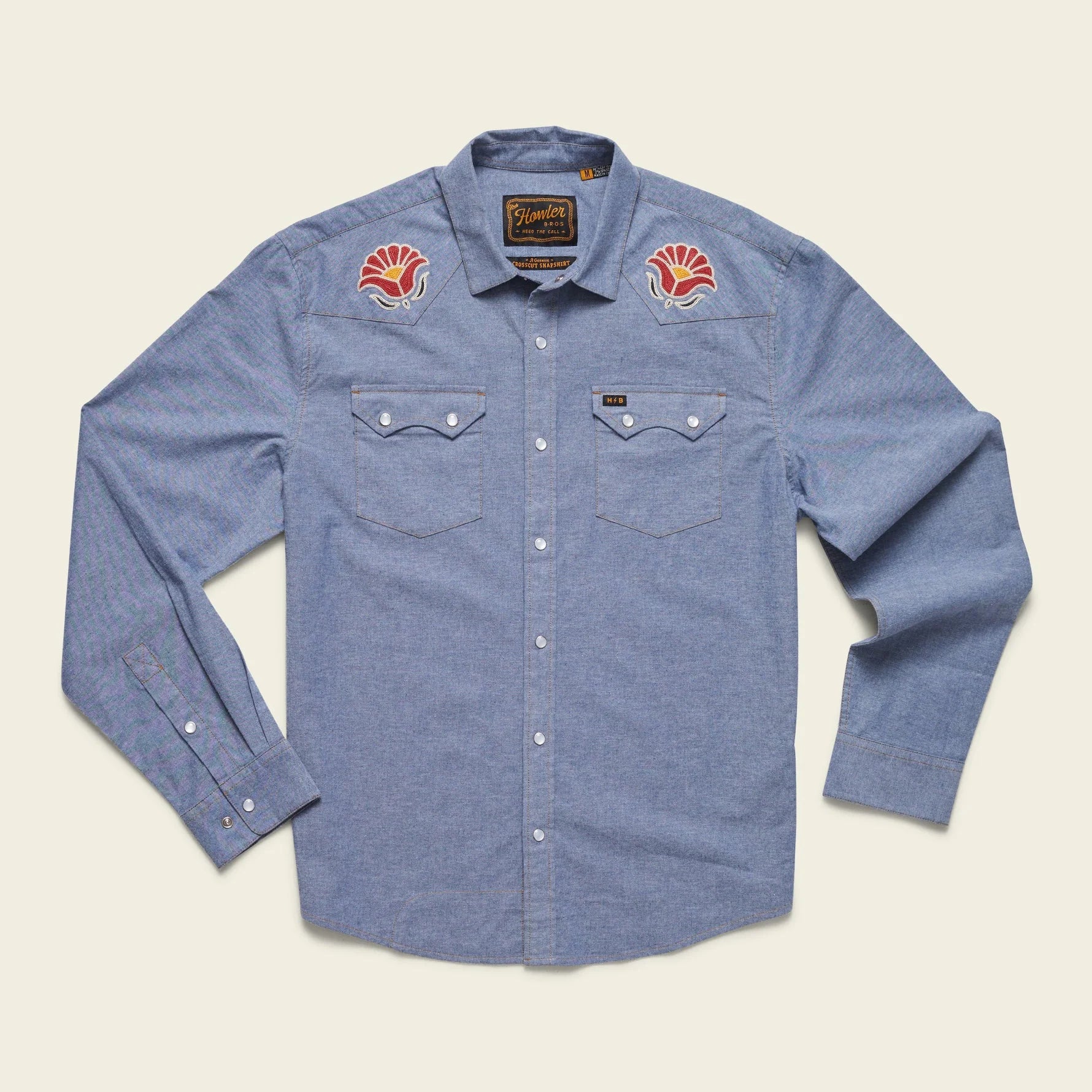 Crosscut Deluxe Snapshirt - Endless Waves