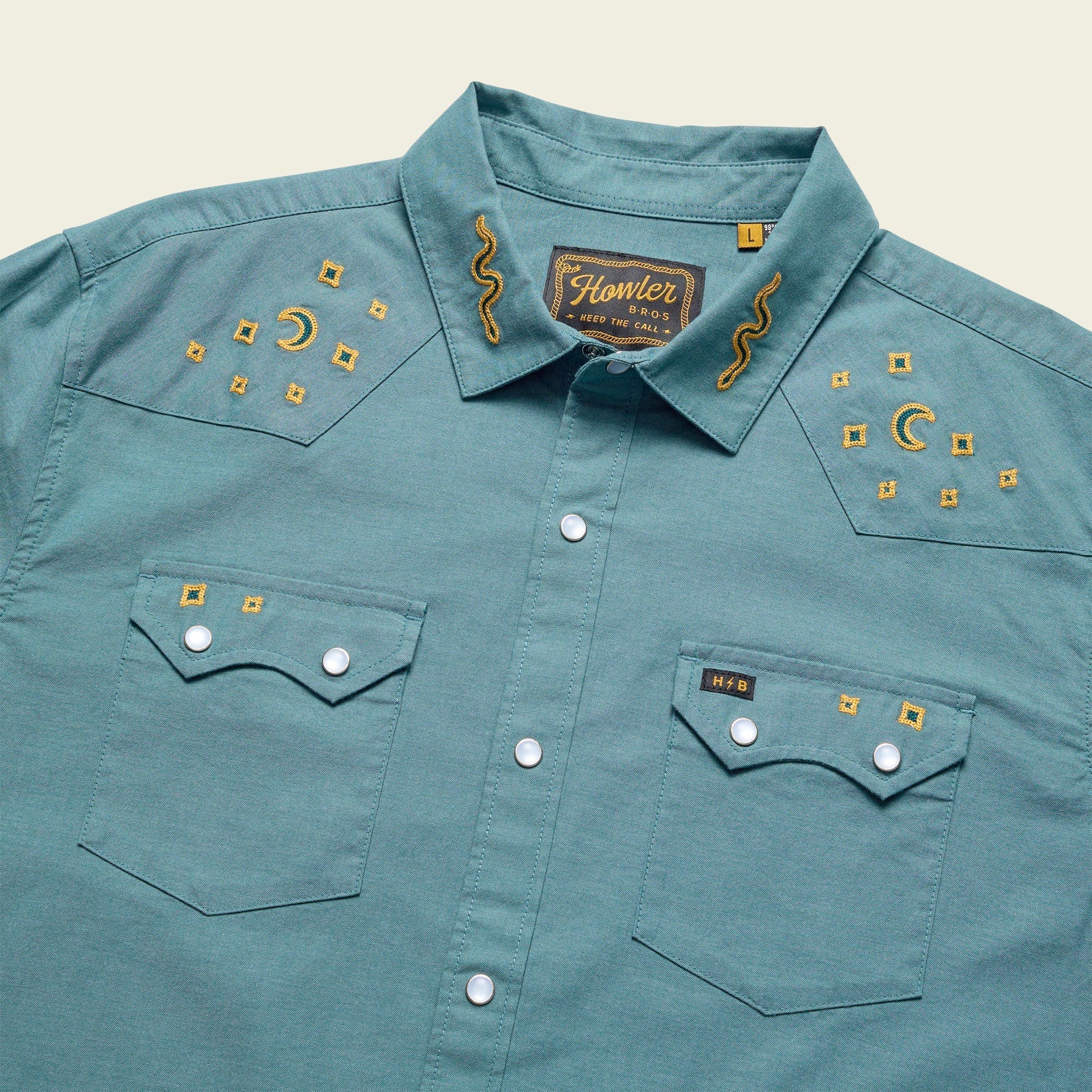 Crosscut Deluxe Snapshirt - Endless Waves