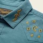 Crosscut Deluxe Snapshirt - Endless Waves