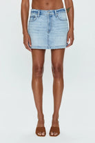 Daisy Low Slung Mini Skirt - Endless Waves