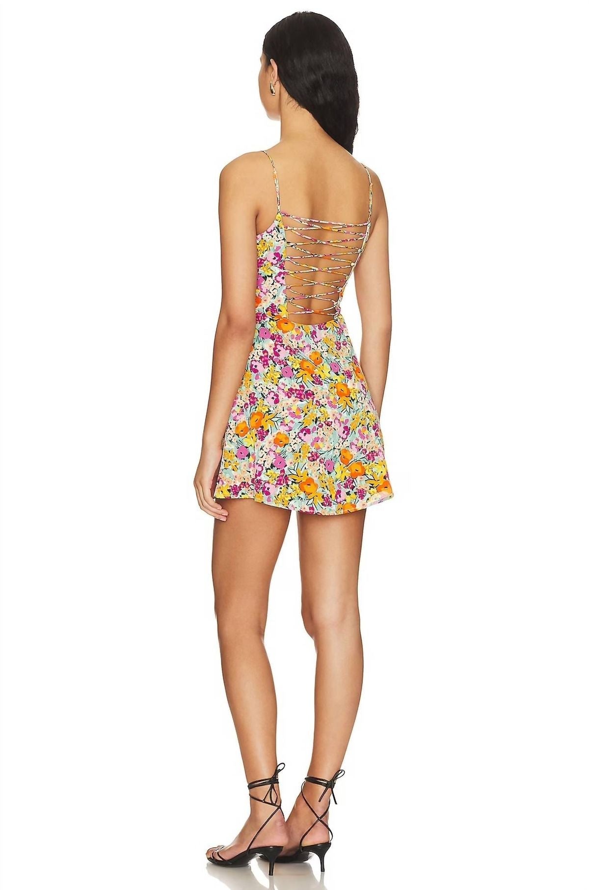 For Love & Lemons For Love & Lemons Deena Mini Dress Endless Waves