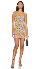 For Love & Lemons For Love & Lemons Deena Mini Dress Endless Waves