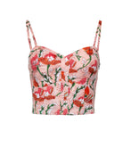 Desert Queen Marilyn Bustier in Rich Poppy - Endless Waves