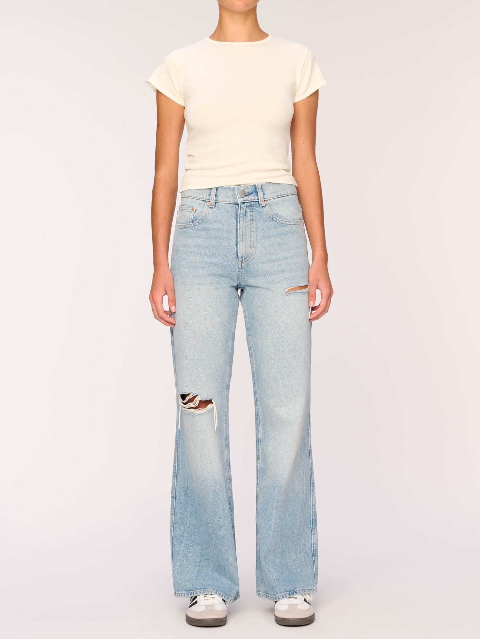 DL1961 DL1961 Desi Boot High Rise 32” Jeans Endless Waves