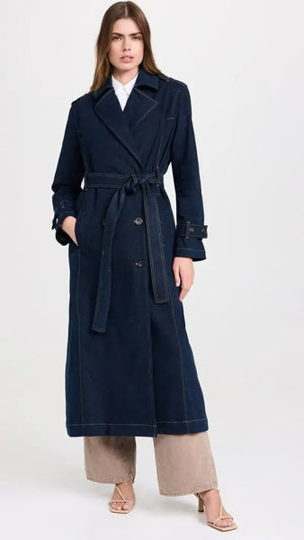 DL1961 Women's Denim Trench | Endless Waves
