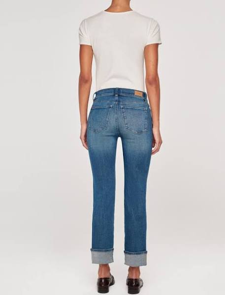 DL1961 DL1961 Mara Straight Mid Rise Instascuplt Ankle Jeans Endless Waves