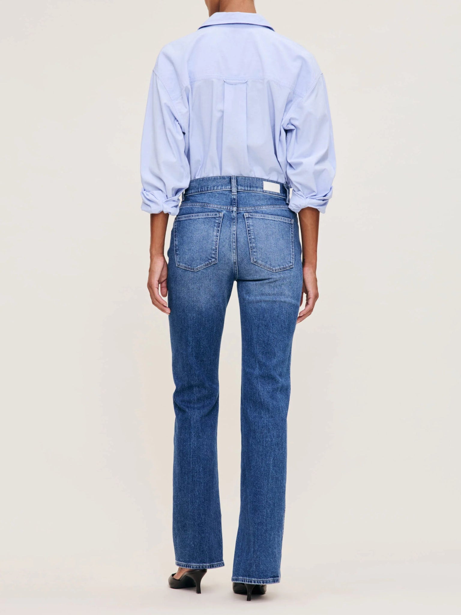 DL1961 DL1961 Patti Straight Jean 31" North Current Endless Waves