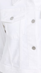DL1961 Vika Denim Jacket in White