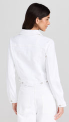 DL1961 Vika Denim Jacket in White