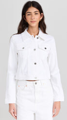 DL1961 Vika Denim Jacket in White