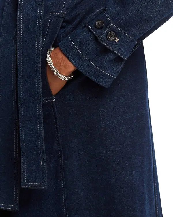 DL1961 DL1961 Denim Trench Coat Endless Waves
