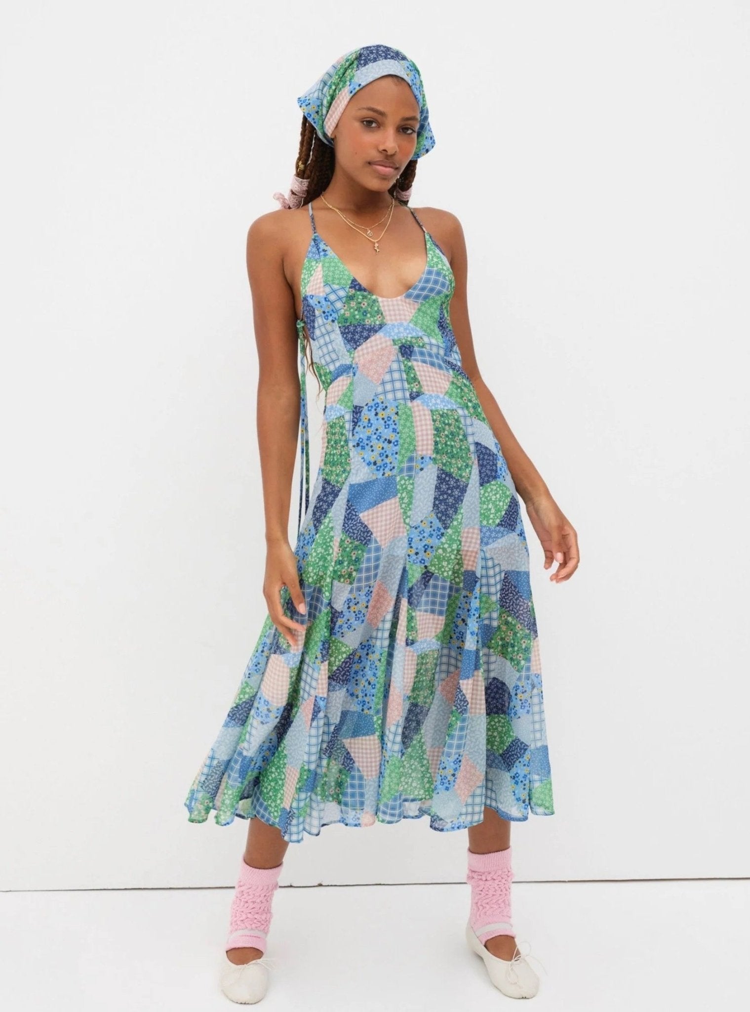 For Love & Lemons For Love & Lemons Donna Midi Dress Endless Waves